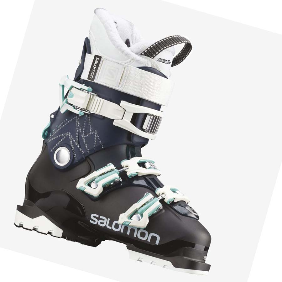 Salomon QST ACCESS 70 Kadın Kayak Botu Mavi Beyaz | TR 2076LIS